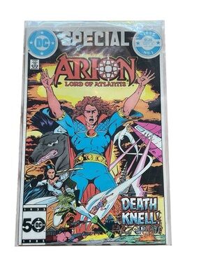 DC Arion Lord of Atlantis Comic - 1985 no.1 in sealed bag